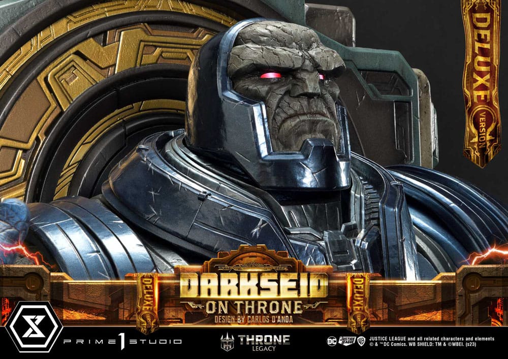 Throne Legacy Series statuette 1/4 Justice League (Comics) Darkseid on Throne Design by Carlos D'Anda Deluxe Bonus Version 65 cm