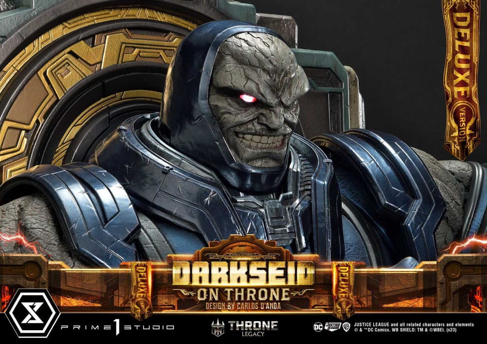 Throne Legacy Series statuette 1/4 Justice League (Comics) Darkseid on Throne Design by Carlos D'Anda Deluxe Bonus Version 65 cm