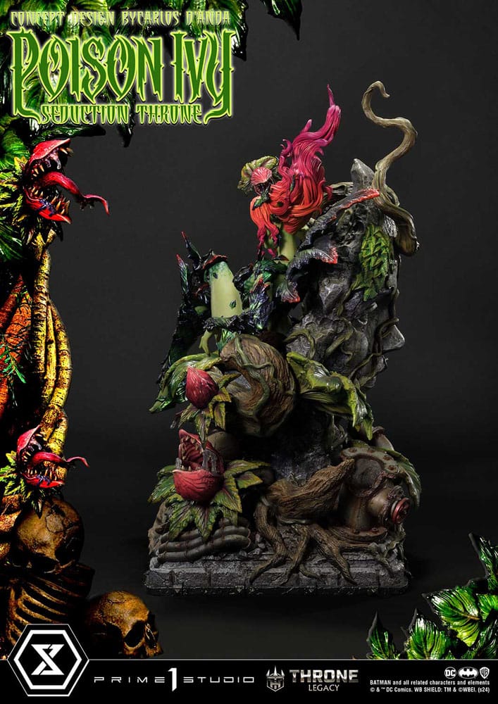 DC Comics statuette 1/4 Throne Legacy Collection Batman Poison Ivy Seduction Throne 55 cm
