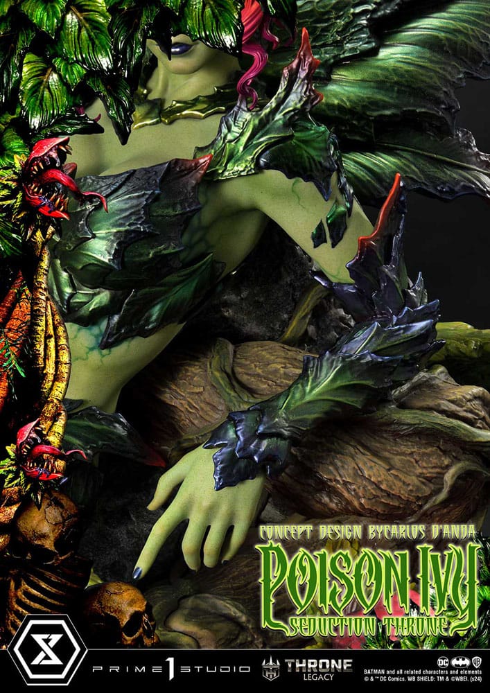 DC Comics statuette 1/4 Throne Legacy Collection Batman Poison Ivy Seduction Throne 55 cm