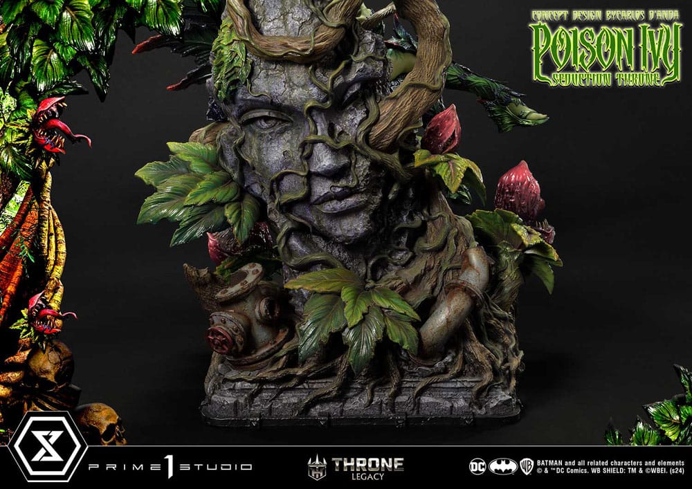 DC Comics statuette 1/4 Throne Legacy Collection Batman Poison Ivy Seduction Throne 55 cm
