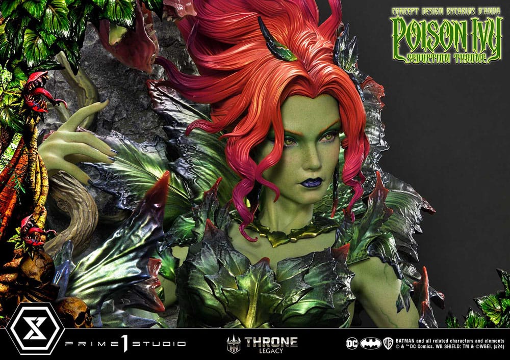 DC Comics statuette 1/4 Throne Legacy Collection Batman Poison Ivy Seduction Throne 55 cm