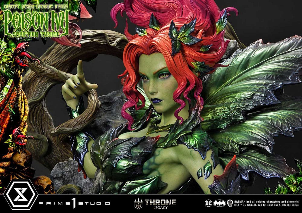 DC Comics statuette 1/4 Throne Legacy Collection Batman Poison Ivy Seduction Throne 55 cm