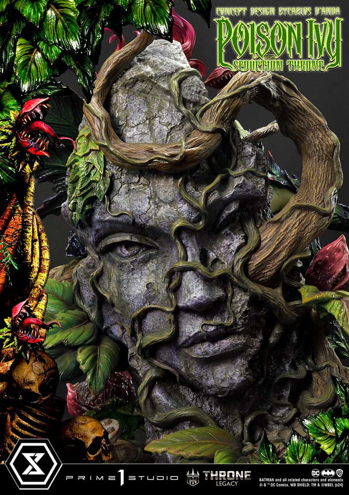 DC Comics statuette 1/4 Throne Legacy Collection Batman Poison Ivy Seduction Throne Deluxe Version 55 cm