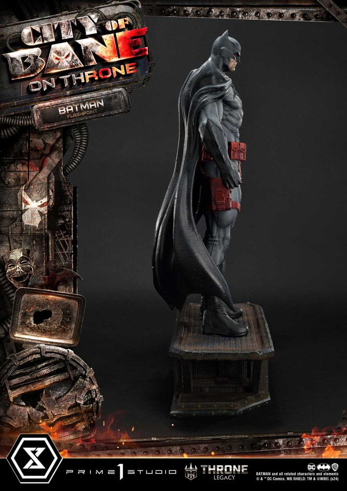 DC Comics statuette 1/4 Throne Legacy Collection Flashpoint Batman Bonus Version 60 cm