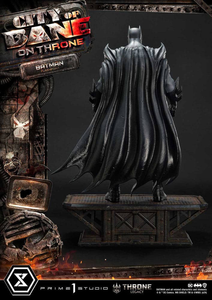 DC Comics statuette 1/4 Throne Legacy Collection Flashpoint Batman Bonus Version 60 cm