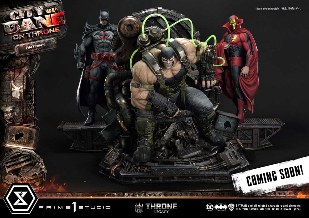 DC Comics statuette 1/4 Throne Legacy Collection Flashpoint Batman Bonus Version 60 cm