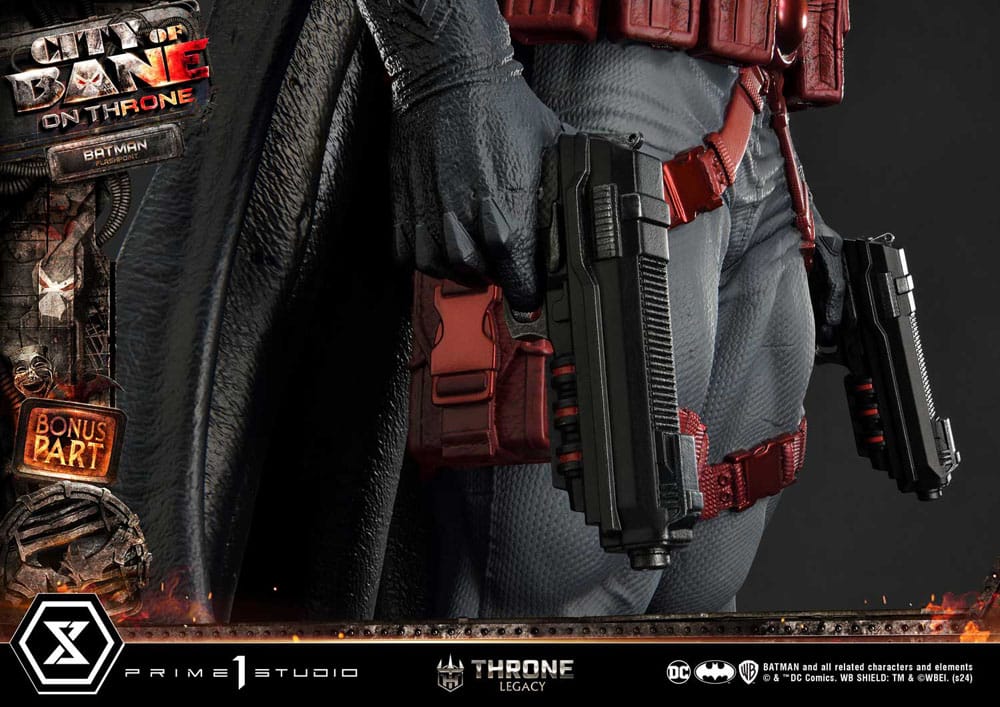 DC Comics statuette 1/4 Throne Legacy Collection Flashpoint Batman Bonus Version 60 cm