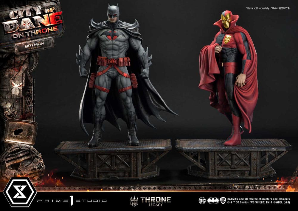 DC Comics statuette 1/4 Throne Legacy Collection Flashpoint Batman Bonus Version 60 cm