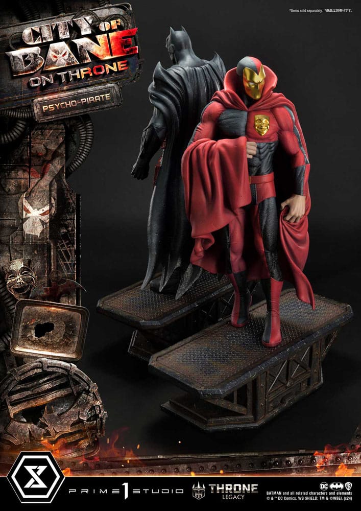 DC Comics statuette 1/4 Throne Legacy Collection Psycho Pirate 58 cm