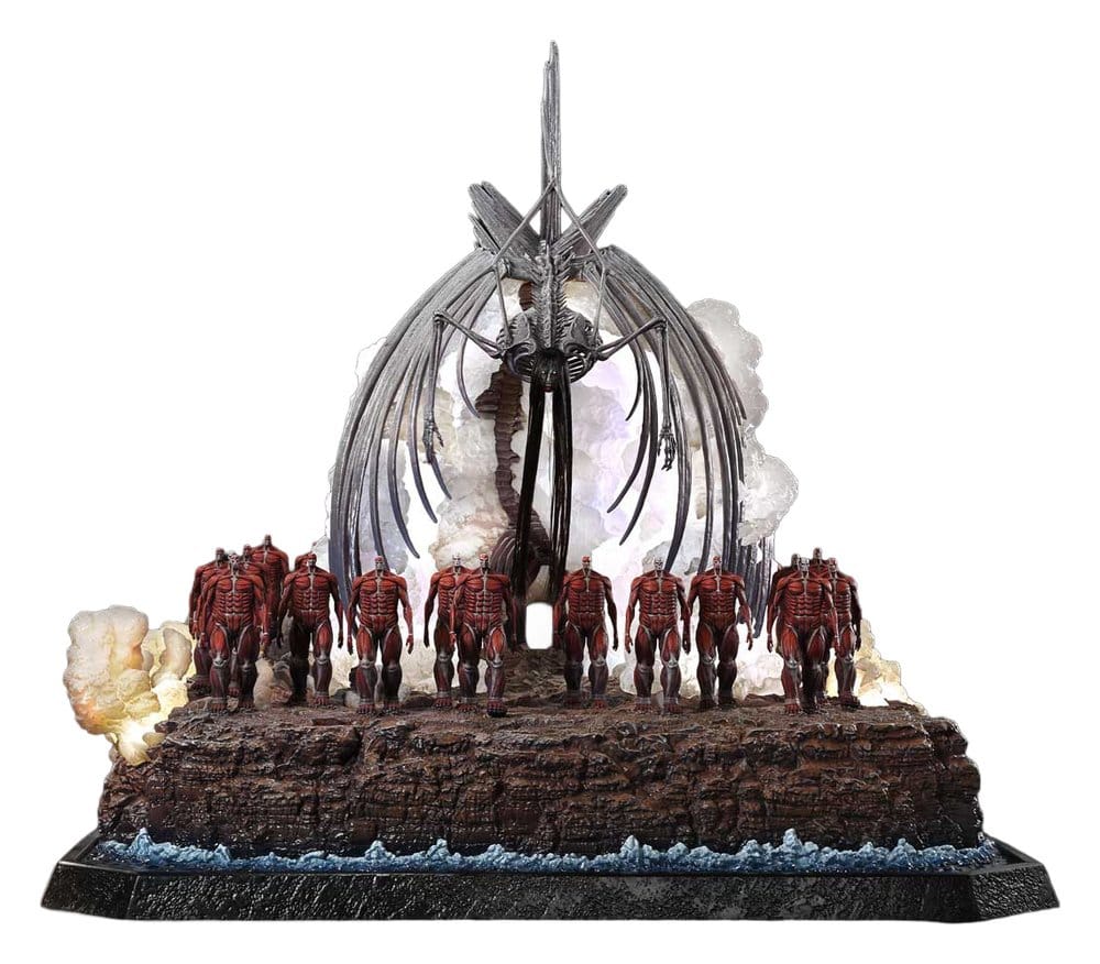 L´Attaque des Titans statuette Ultimate Diorama Masterline Series The Rumbling 64 cm
