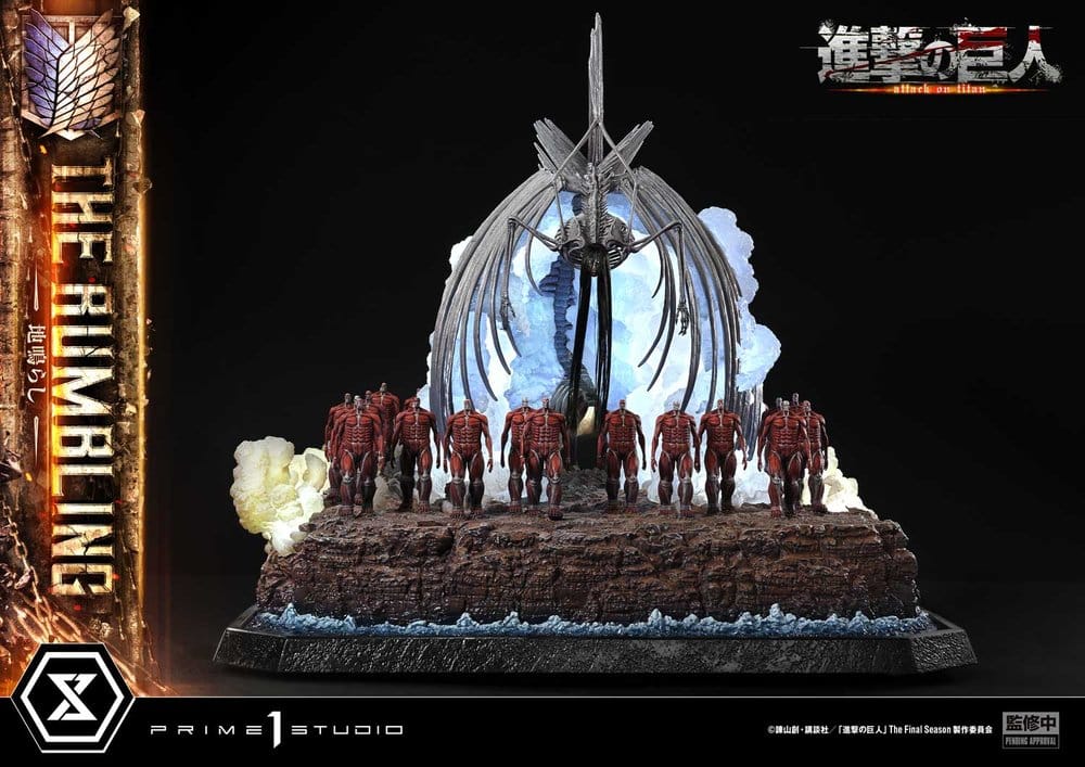 L´Attaque des Titans statuette Ultimate Diorama Masterline Series The Rumbling 64 cm