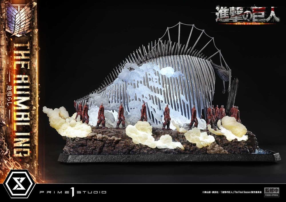 L´Attaque des Titans statuette Ultimate Diorama Masterline Series The Rumbling 64 cm