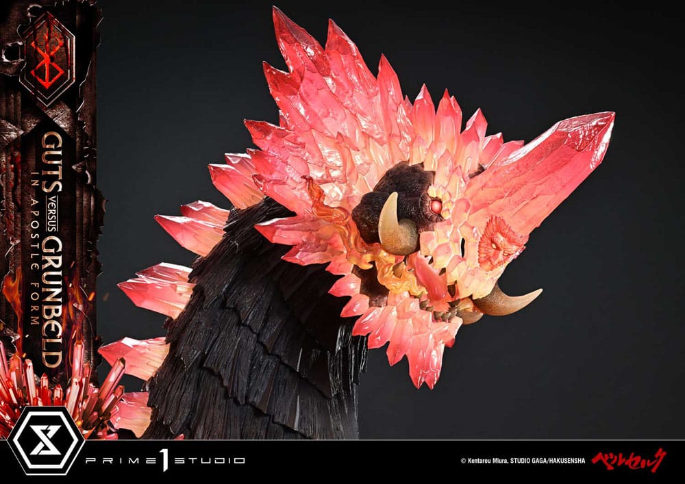 Berserk statuette Ultimate Diorama Masterline Series Berserk Guts vs. Grunbeld in Apostle Form 58 cm