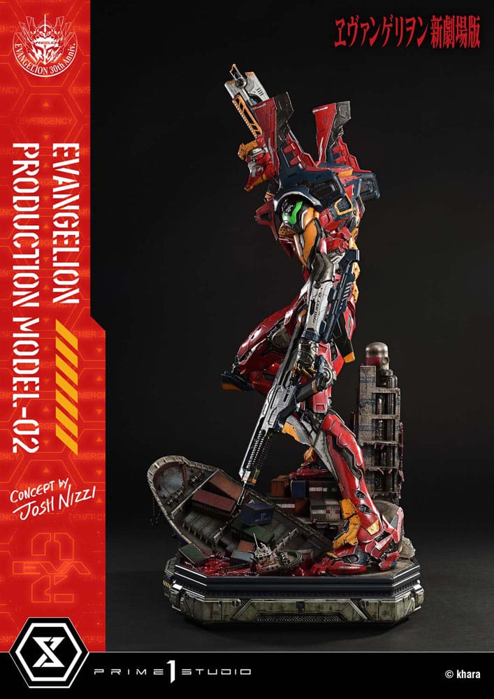 Rebuild of Evangelion statuette Ultimate Diorama Masterline Series Evangelion Production Model-02 (Concept By Josh Nizzi) 73 cm