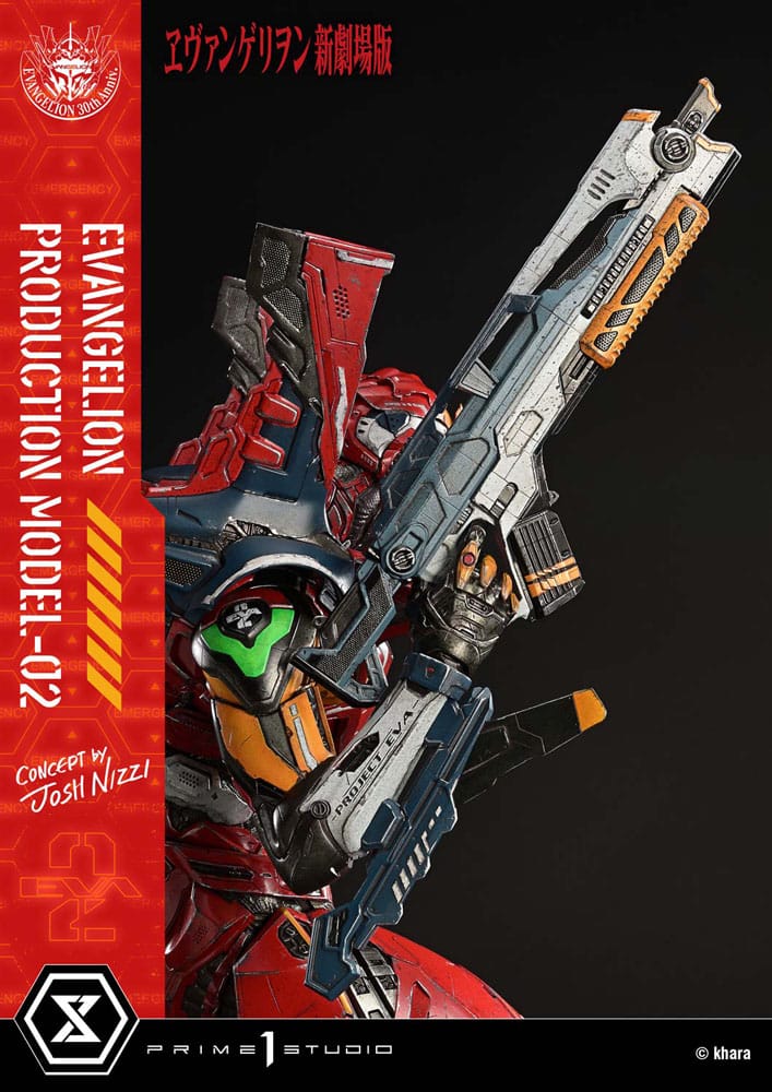 Rebuild of Evangelion statuette Ultimate Diorama Masterline Series Evangelion Production Model-02 (Concept By Josh Nizzi) 73 cm