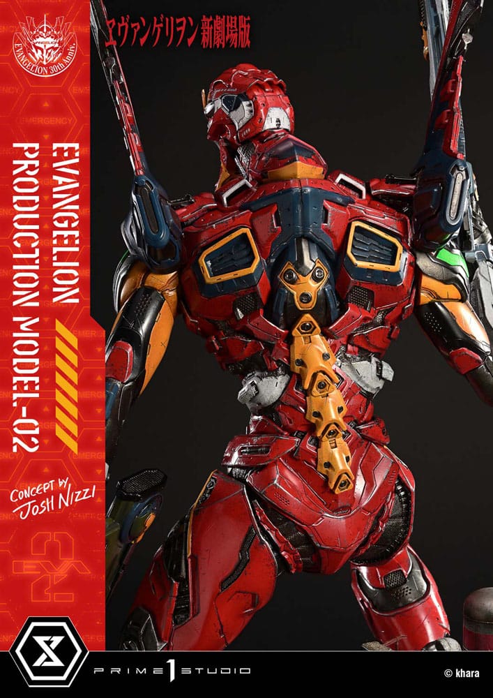 Rebuild of Evangelion statuette Ultimate Diorama Masterline Series Evangelion Production Model-02 (Concept By Josh Nizzi) 73 cm