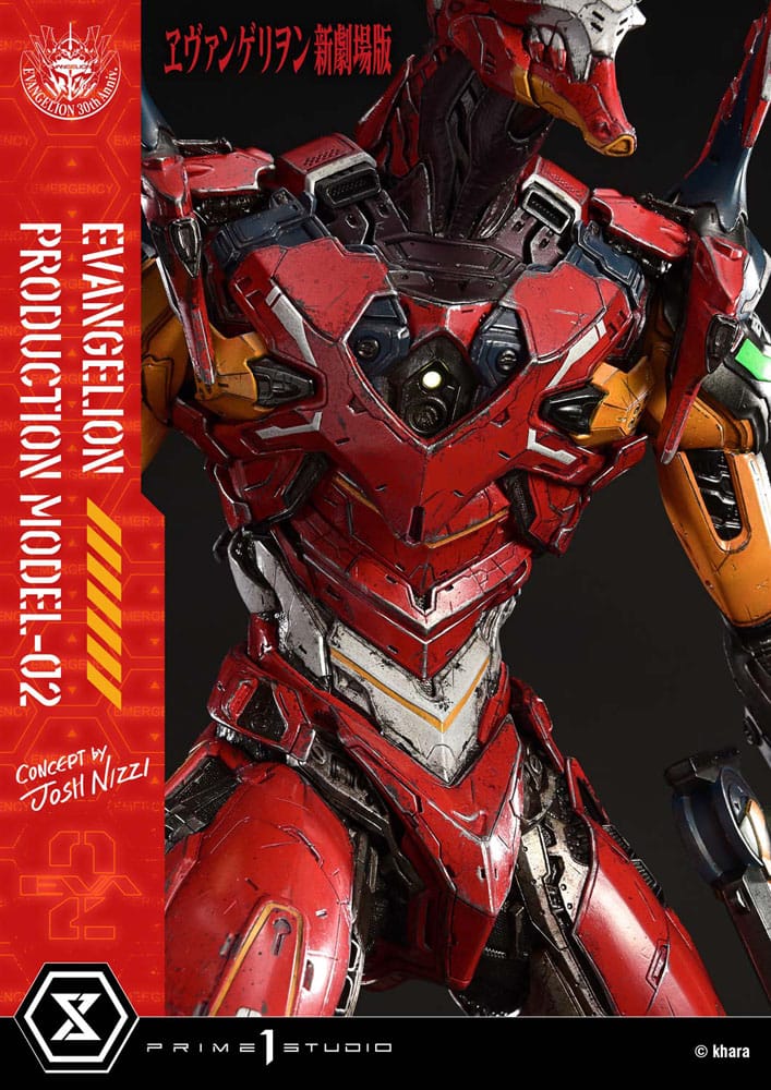 Rebuild of Evangelion statuette Ultimate Diorama Masterline Series Evangelion Production Model-02 (Concept By Josh Nizzi) 73 cm