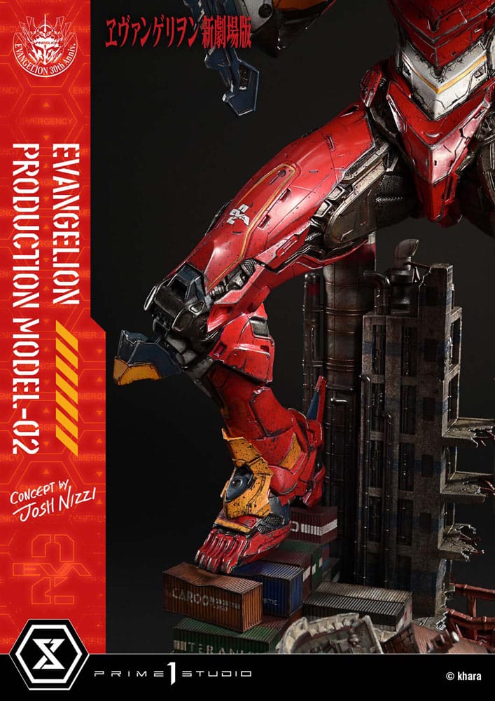 Rebuild of Evangelion statuette Ultimate Diorama Masterline Series Evangelion Production Model-02 (Concept By Josh Nizzi) 73 cm