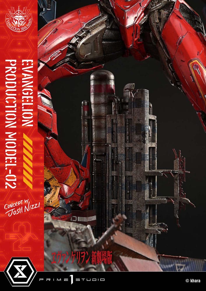 Rebuild of Evangelion statuette Ultimate Diorama Masterline Series Evangelion Production Model-02 (Concept By Josh Nizzi) 73 cm