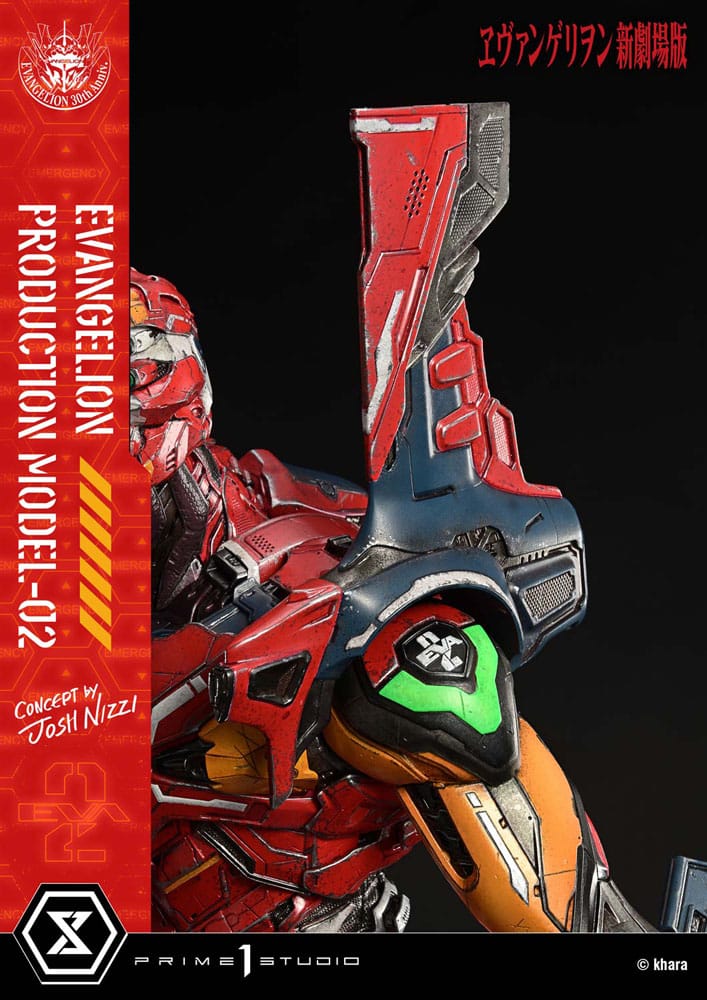 Rebuild of Evangelion statuette Ultimate Diorama Masterline Series Evangelion Production Model-02 (Concept By Josh Nizzi) Deluxe Bonus Version 73 cm