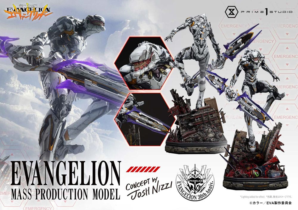Rebuild of Evangelion statuette Ultimate Diorama Masterline Series Mass Production Model (Concept By Josh Nizzi) 82 cm