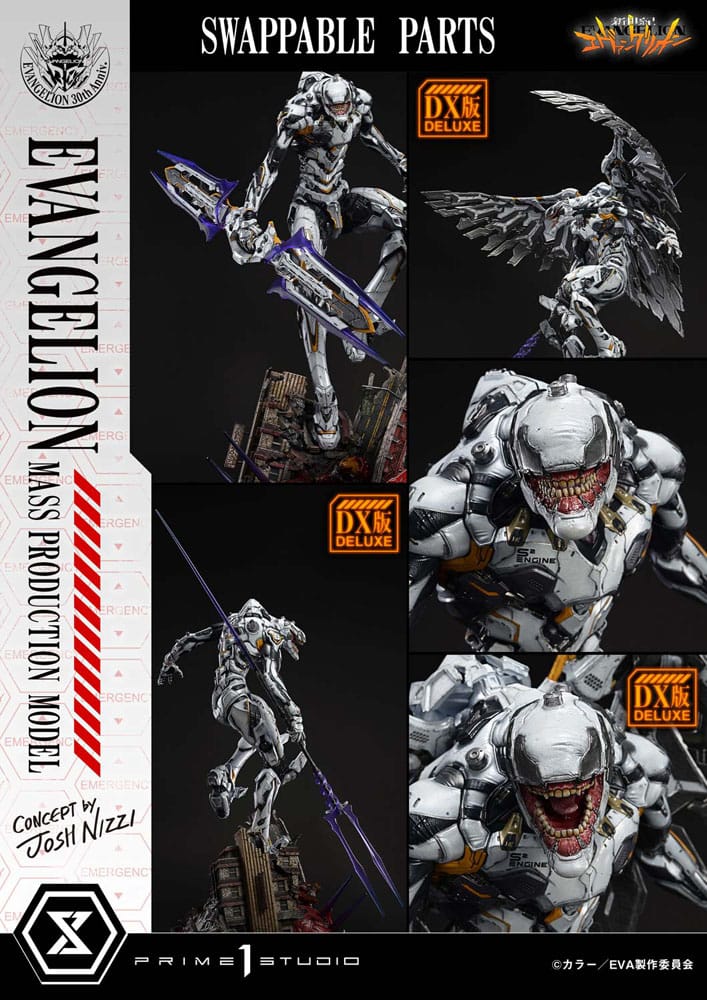 Rebuild of Evangelion statuette Ultimate Diorama Masterline Series Mass Production Model (Concept By Josh Nizzi) Deluxe Version 82 cm