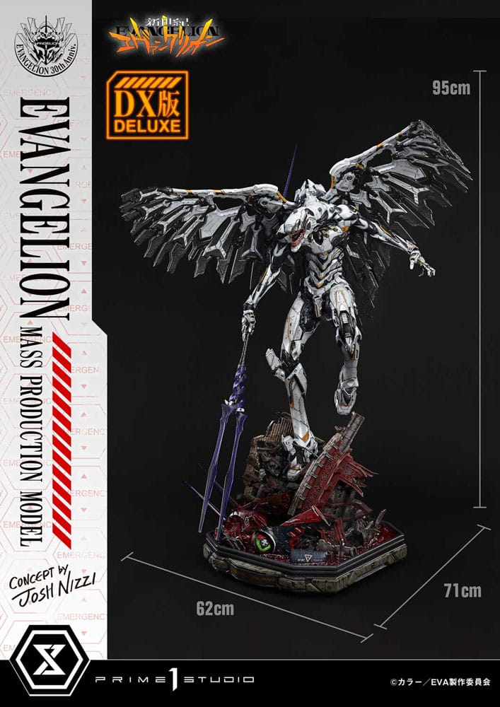 Rebuild of Evangelion statuette Ultimate Diorama Masterline Series Mass Production Model (Concept By Josh Nizzi) Deluxe Version 82 cm