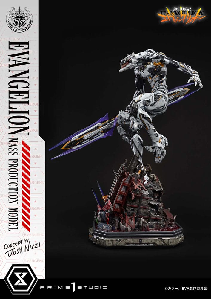 Rebuild of Evangelion statuette Ultimate Diorama Masterline Series Mass Production Model (Concept By Josh Nizzi) Deluxe Version 82 cm