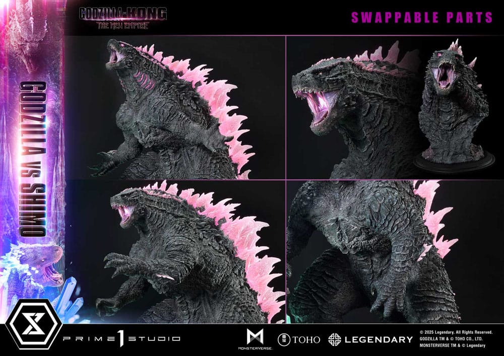 Godzilla x Kong: The New Empire statuette Ultimate Diorama Masterline Series Godzilla vs Shimo 86 cm