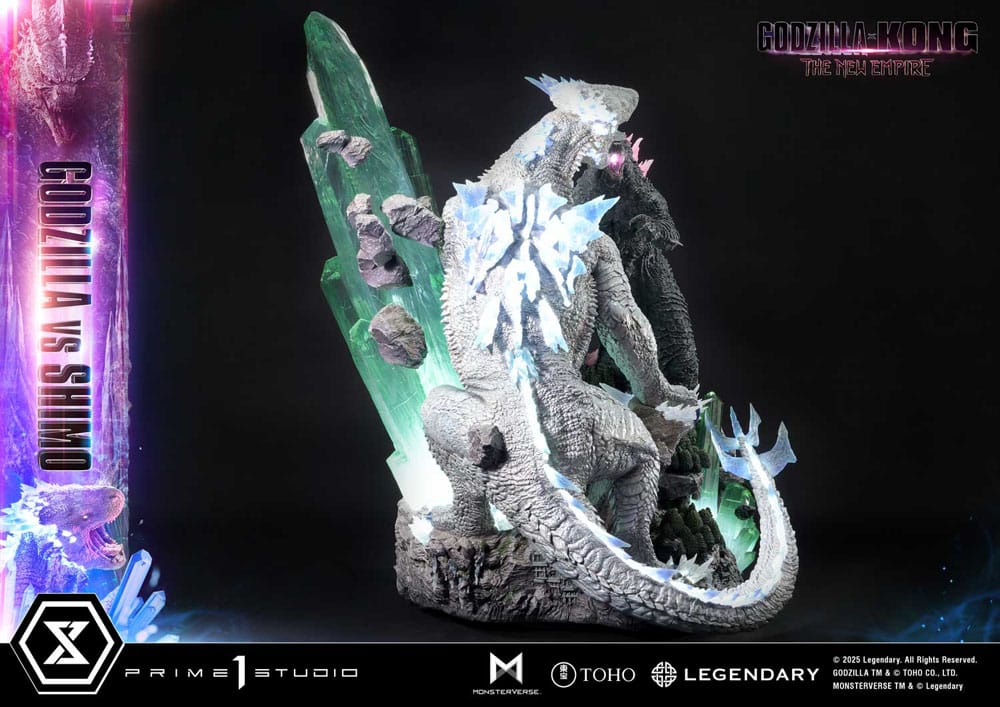 Godzilla x Kong: The New Empire statuette Ultimate Diorama Masterline Series Godzilla vs Shimo 86 cm