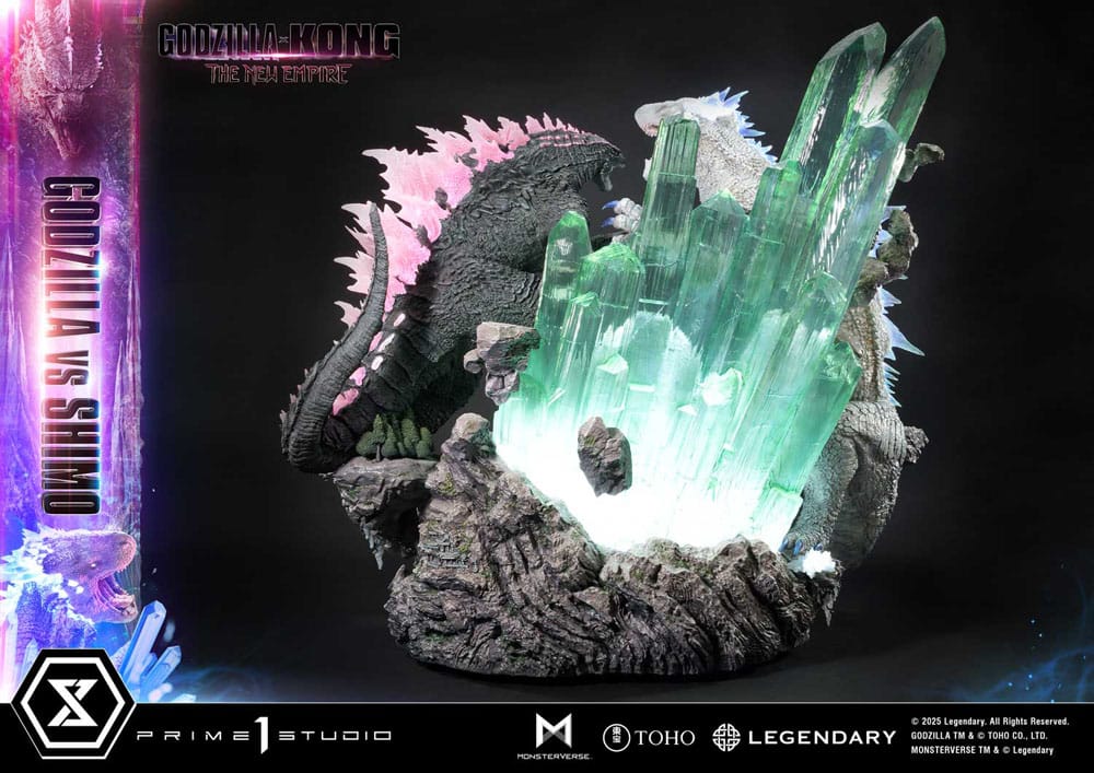 Godzilla x Kong: The New Empire statuette Ultimate Diorama Masterline Series Godzilla vs Shimo 86 cm