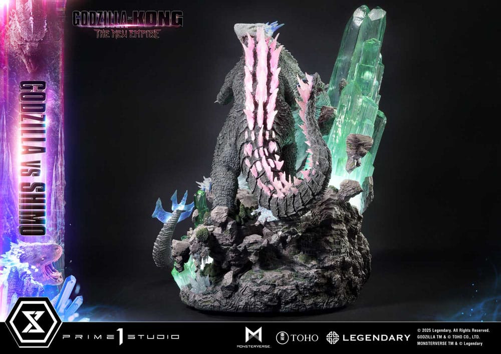 Godzilla x Kong: The New Empire statuette Ultimate Diorama Masterline Series Godzilla vs Shimo 86 cm