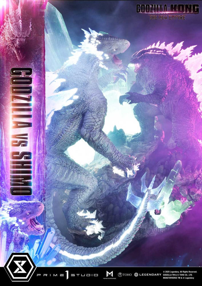 Godzilla x Kong: The New Empire statuette Ultimate Diorama Masterline Series Godzilla vs Shimo 86 cm