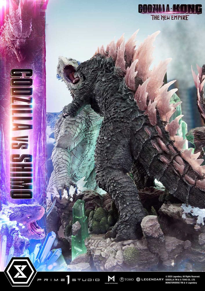 Godzilla x Kong: The New Empire statuette Ultimate Diorama Masterline Series Godzilla vs Shimo 86 cm