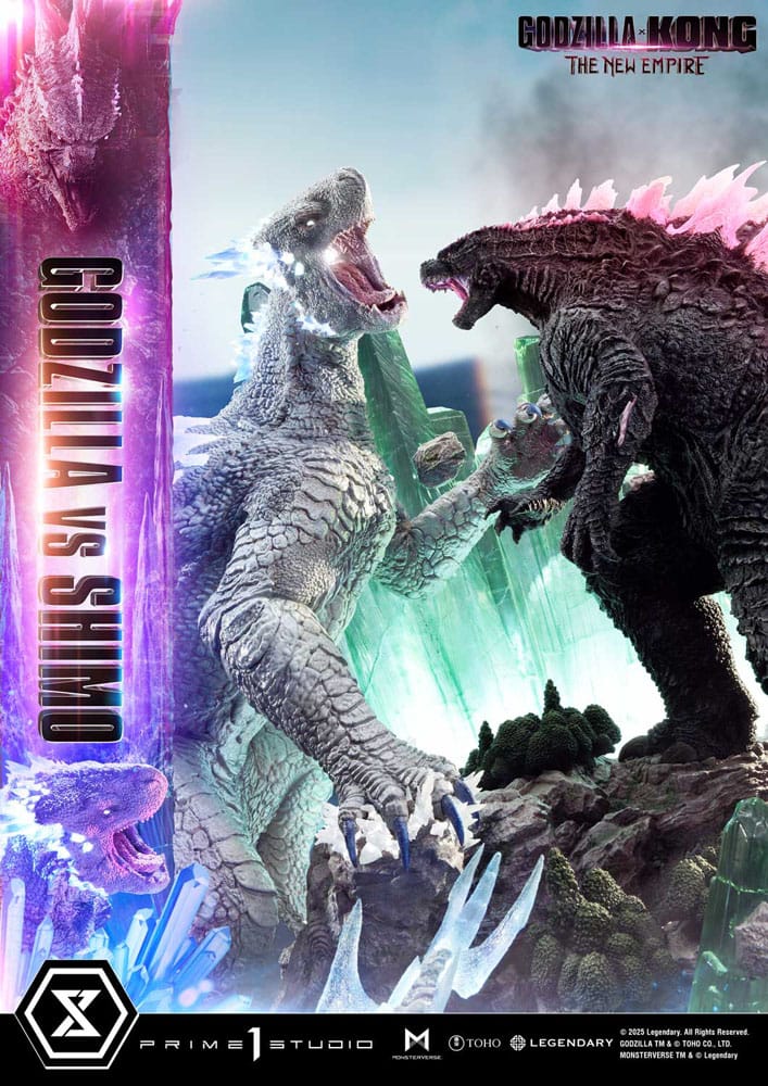 Godzilla x Kong: The New Empire statuette Ultimate Diorama Masterline Series Godzilla vs Shimo 86 cm