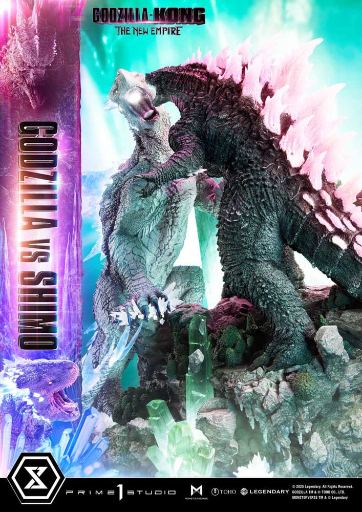 Godzilla x Kong: The New Empire statuette Ultimate Diorama Masterline Series Godzilla vs Shimo 86 cm
