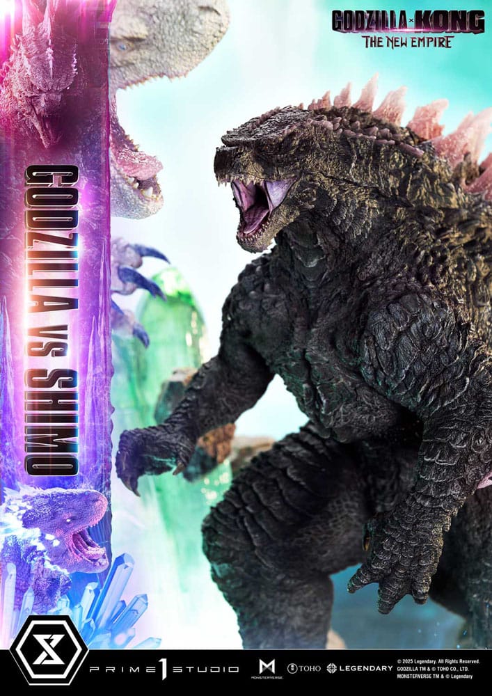 Godzilla x Kong: The New Empire statuette Ultimate Diorama Masterline Series Godzilla vs Shimo 86 cm