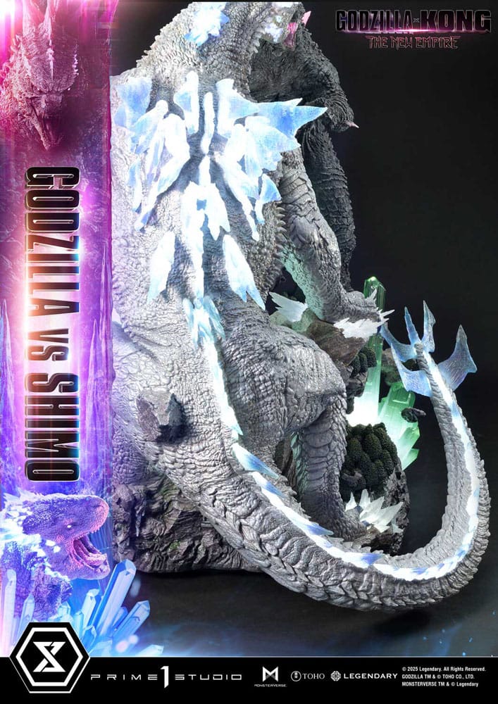 Godzilla x Kong: The New Empire statuette Ultimate Diorama Masterline Series Godzilla vs Shimo 86 cm
