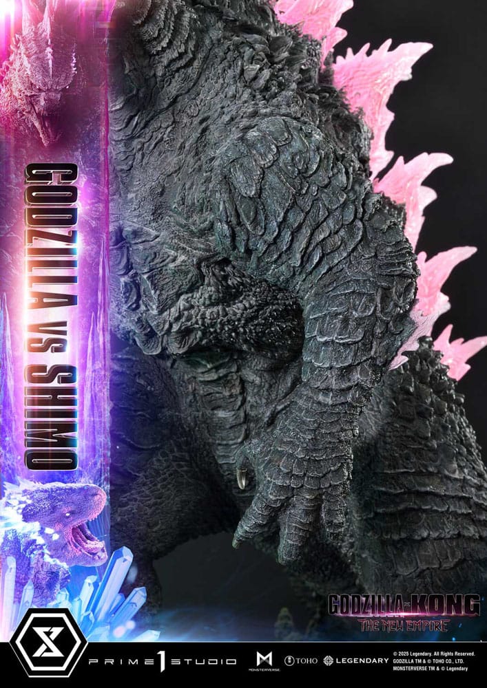 Godzilla x Kong: The New Empire statuette Ultimate Diorama Masterline Series Godzilla vs Shimo Bonus Version 86 cm