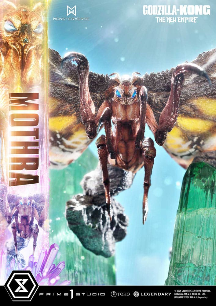 Godzilla x Kong: The New Empire statuette Ultimate Diorama Masterline Series Mothra 113 cm