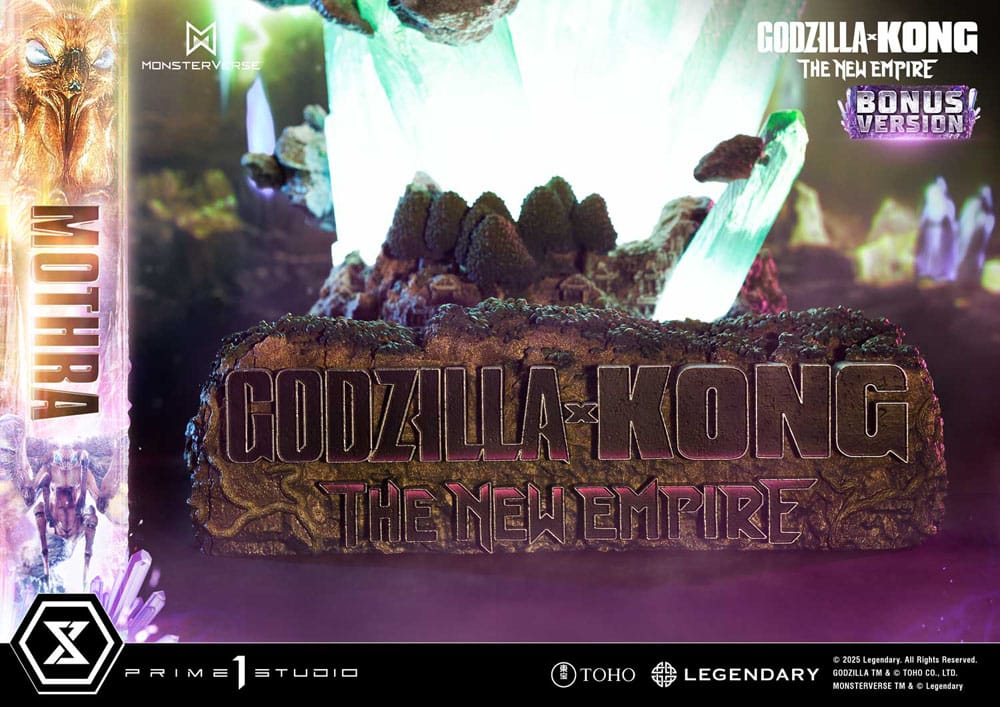 Godzilla x Kong: The New Empire statuette Ultimate Diorama Masterline Series Mothra Bonus Version 113 cm
