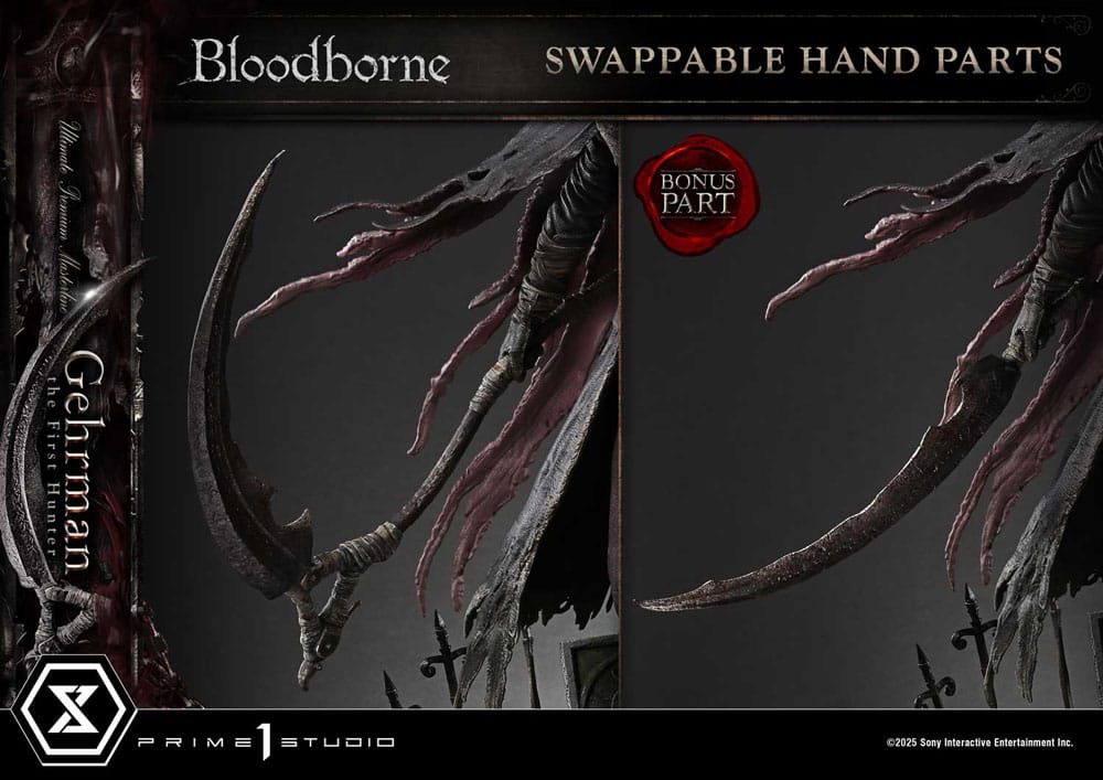 Bloodborne statuette Ultimate Premium Masterline Series 1/4 Gehrman Bonus Version 68 cm
