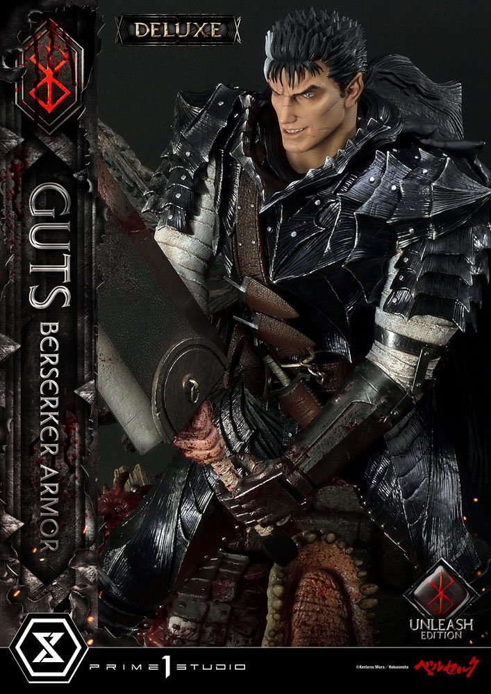 Berserk statuette 1/4 Guts Berserker Armor Unleash Edition Deluxe Version 91 cm
