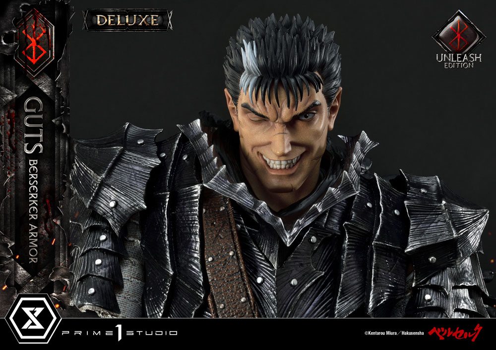 Berserk statuette 1/4 Guts Berserker Armor Unleash Edition Deluxe Version 91 cm