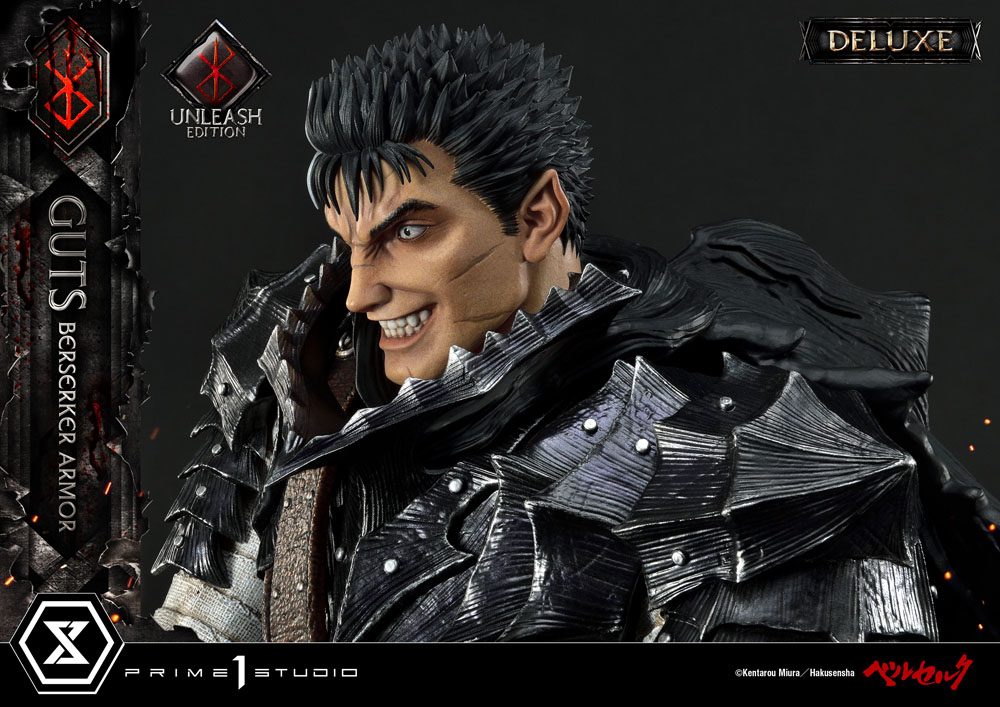 Berserk statuette 1/4 Guts Berserker Armor Unleash Edition Deluxe Version 91 cm