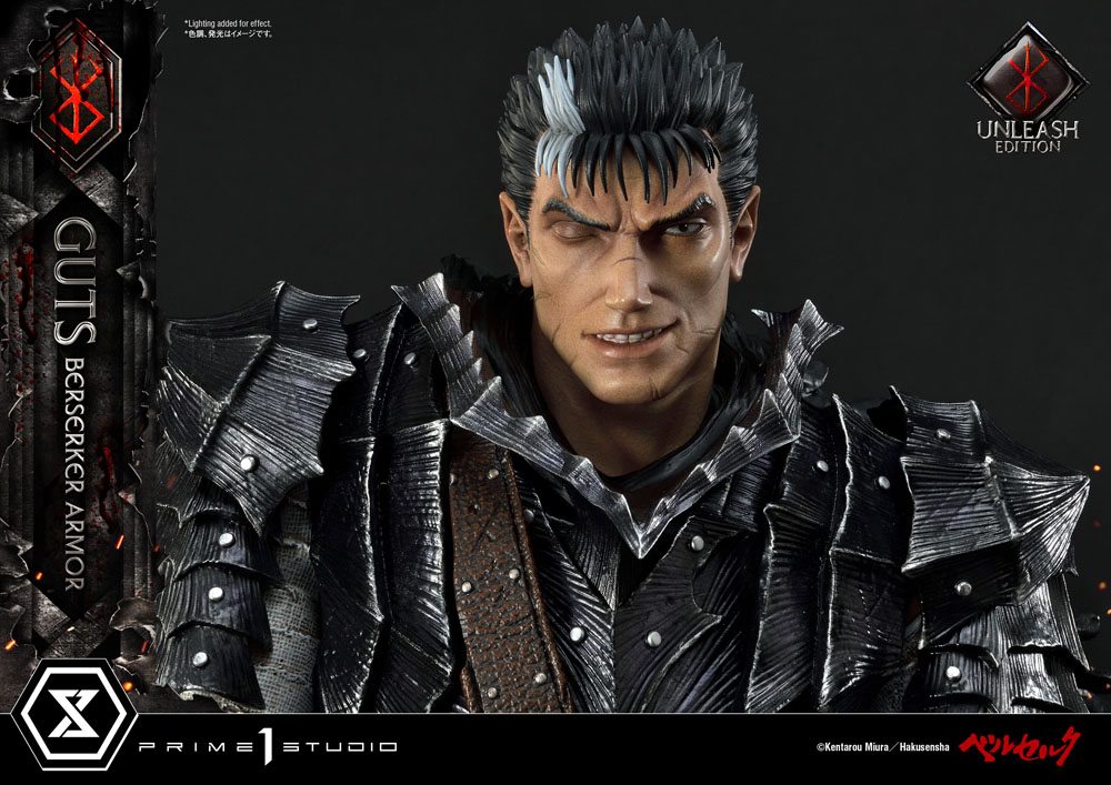 Berserk statuette 1/4 Guts Berserker Armor Unleash Edition Deluxe Version 91 cm