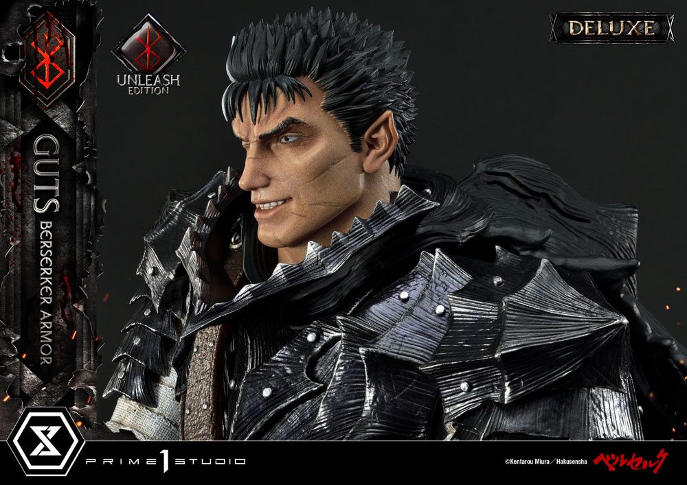 Berserk statuette 1/4 Guts Berserker Armor Unleash Edition Deluxe Version 91 cm