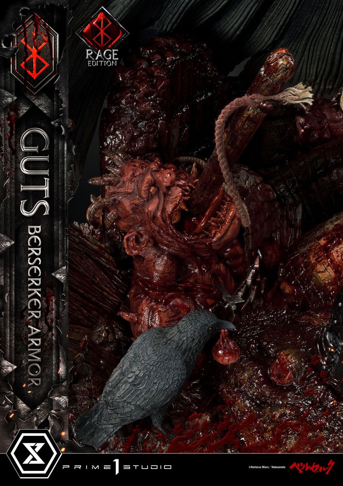 Berserk statuette 1/4 Guts Berserker Armor Rage Edition 67 cm