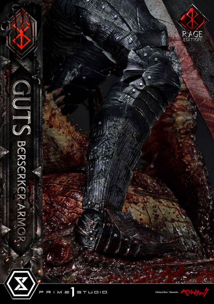 Berserk statuette 1/4 Guts Berserker Armor Rage Edition 67 cm